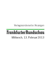 Interview Frankfurter Rundschau Interview Frankfurter Rundschau